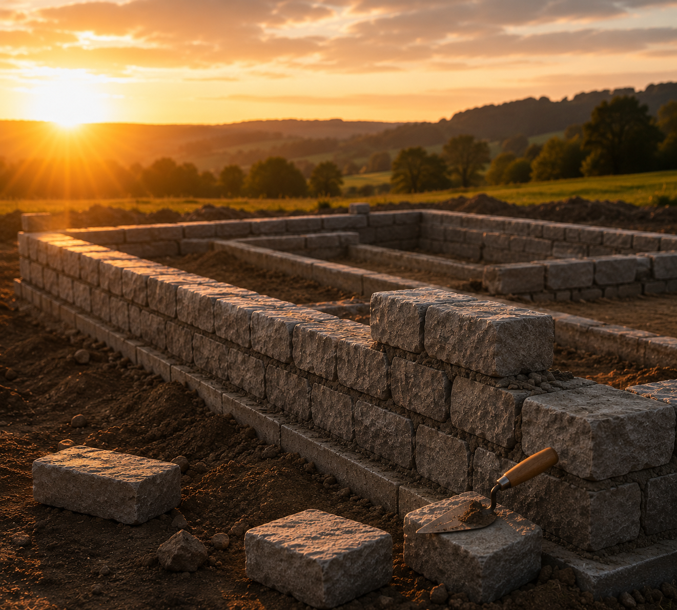 Golden hour at the construction site Golden hour at the construction site Golden hour at the construction site | Bobby Wiggins | Principles First. Freedom Follows.