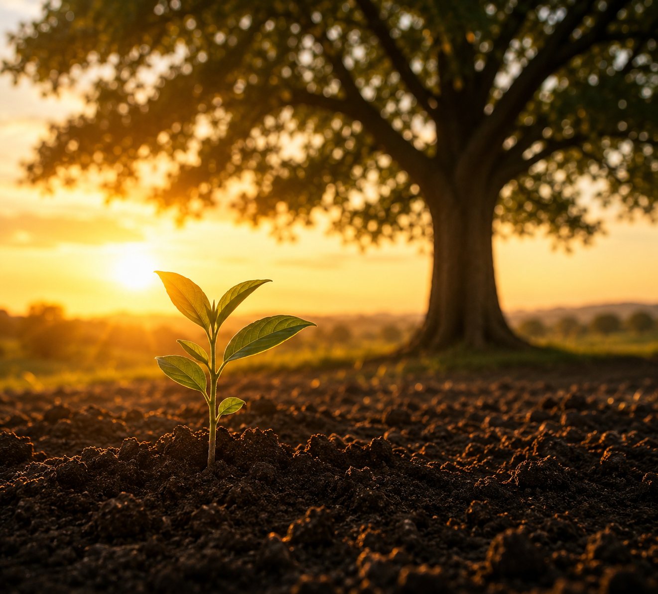 Golden hour at the plants start Golden hour at the plants start | Bobby Wiggins | Principles First. Freedom Follows.