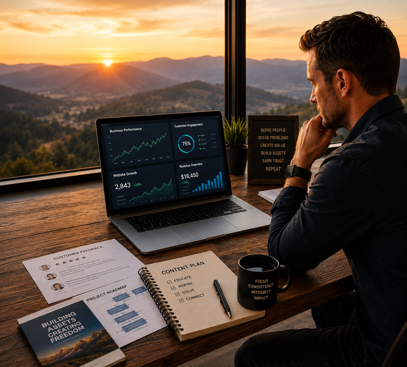 Income grows where value meets service. Learn how sustainable income follows from solving problems and creating lasting value.