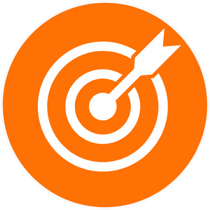 Target Orange Button