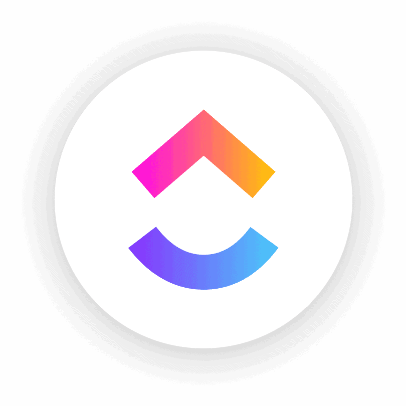 clickup logo clickup logo | Bobby Wiggins | Principles First. Freedom Follows.